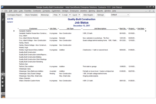 QuickBooks Enterprise for Professional Services