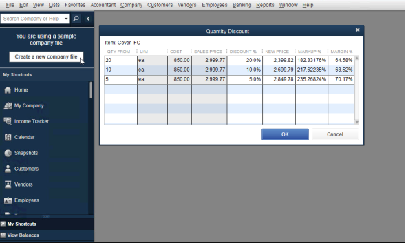 Intuit QuickBooks Enterprise Advanced Pricing