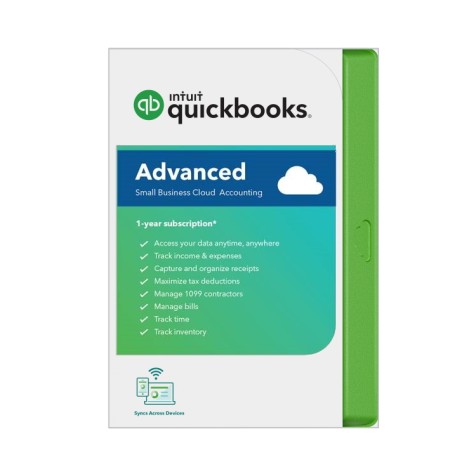 QuickBooks Online Advanced - Monthly Subscription - Moving from Desktop - Save 50% off for 12 months*