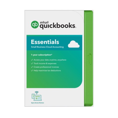 QuickBooks Online Essentials - Annual Subscription - Multi-Company - Save 50% off for 12 months*