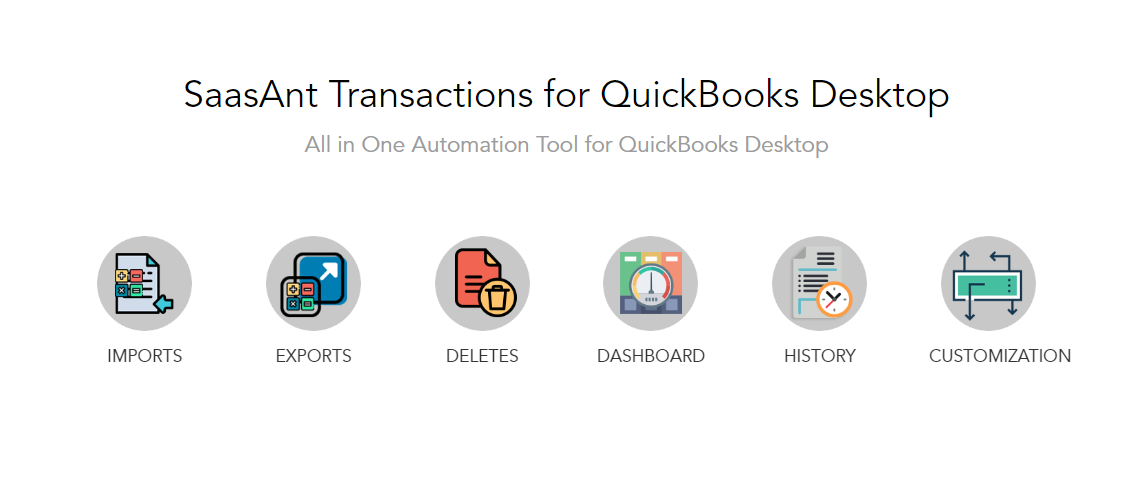 SaasAnt For QuickBooks Desktop