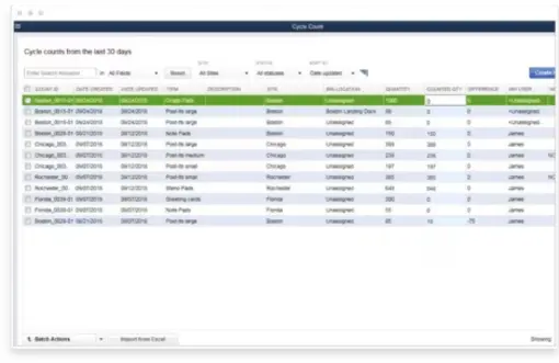 Real-Time Cycle Counts for Accurate Inventory