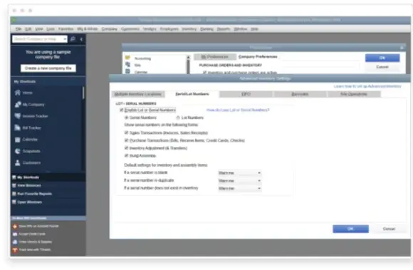 Serial Number Tracking